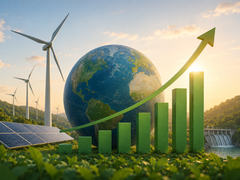 Förnybara energikällor blir allt vanligare.