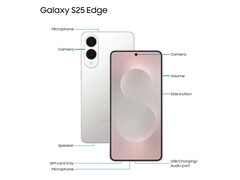 Galaxy S25 Edge rapporteras börja kosta över 1 200 euro i euroområdet. (Bildkälla: via Evan Blass)