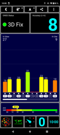 GPS-test i byggnaden