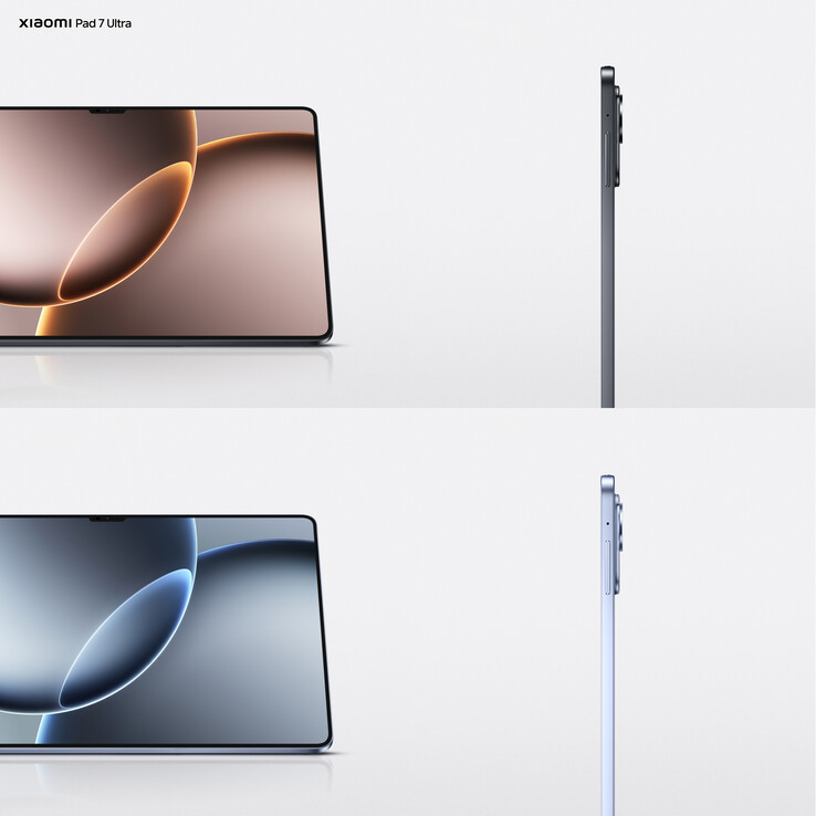 De två färgalternativen för Xiaomi Pad 7 Ultra (Bildkälla: Xiaomi - redigerad)