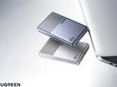 Nexode Air 65W Slim kostar cirka 19 dollar i Kina. På bilden: en reklambild som visar laddarens två färgalternativ.