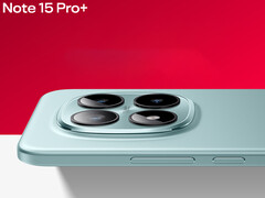 Det är nu bekräftat att Redmi Note 15 Pro Plus är utrustad med Snapdragon 7s Gen 4. På bilden: en kampanjbild av telefonen. (Bildkälla: Xiaomi - redigerad)