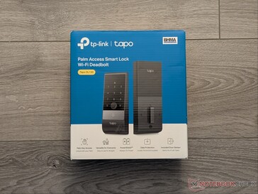 Förpackning för DL130 smartlås.