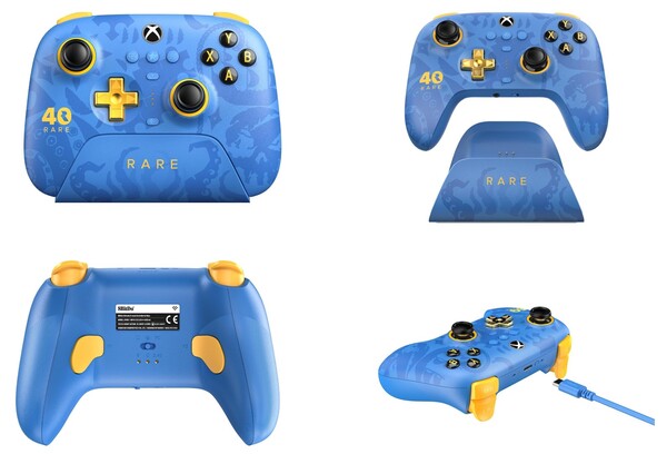 8BitDo Ultimate 3-mode Controller - Rare 40th Anniversary Edition finns att köpa från 8BitDo och Amazon. (Bildkälla: 8BitDo)
