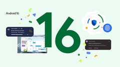 Logotypen för Android 16 används för att täcka lanseringen av Android 16 QPR3 Beta