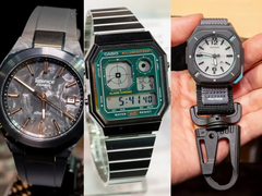 Klockorna Casio Edifice EFK-200, AE130WE och Pro Trek PRJ-01
