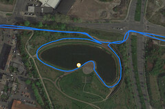 GPS-Test: Xiaomi Mi 9 SE – Cykeltur runt en sjö