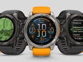Garmins Fenix 8 (bilden) och relaterade smartklockor har fått betaversion 17.27. (Bildkälla: Garmin)