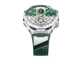 Huawei Watch Ultimate 2 Green har ett hölje av flytande metall och en safirglastäckt urtavla.
