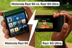 Motorola Razr 60 och Razr 60 Ultra ser likadana ut, men har ett antal skillnader som potentiella köpare bör vara medvetna om. (Bildkälla: AI generated)