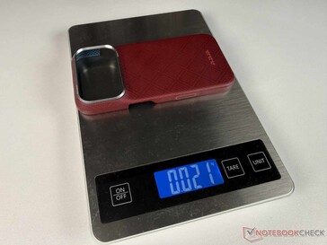 ...och väger drygt 20 gram.