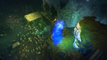 En bild som visar en attack i Victor Vran.