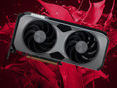 Radeon 9070-serien innehåller för närvarande tre modeller, AMD:s konstnärsrendering på bilden. (Bildkälla: AMD - redigerad)