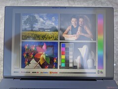 Bländning förekommer men är hanterbar i skugga