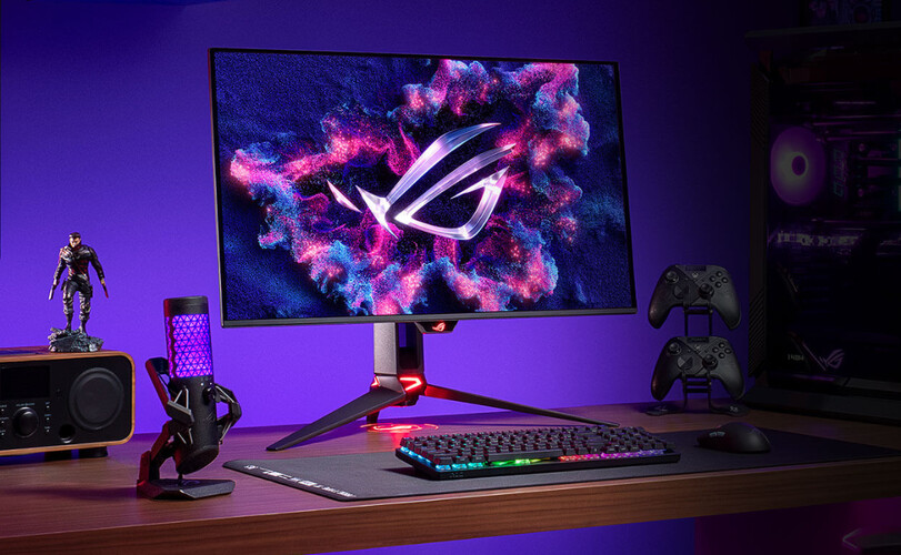 ROG Swift OLED PG32UCDMR. (Bildkälla: Asus)