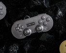 Den rymdgrå SN30 Pro Limited Edition-kontrollen är tillverkad av ett zinklegerat material. (Bildkälla: 8BitDo)
