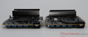 Vzmore AX9 Max (vänster) vs. Geekom A9 Max (höger)