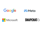Google, Meta, Microsoft och Snapchat