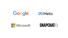 Google, Meta, Microsoft och Snapchat