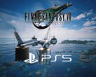 En banner för Final Fantasy 7 Revelation till PS5 visas