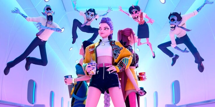 KPop Demon Hunters blandar modern estetik med kulturarv (Bildkälla - Netflix)