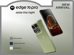 Motorola Edge 70 Pro har en välbekant design.