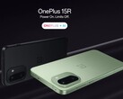 OnePlus 15R i färgerna Charcoal Black och Mint Breeze.