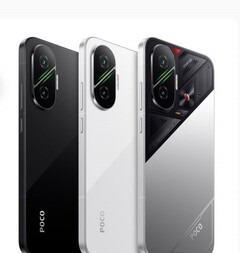 Poco F7 i sina tre färgalternativ. (Källa: Mukul Sharma)