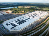 Gigafactory i Texas har sitt eget lagringssystem för batterienergi. (Bildkälla: Tesla)