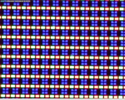 Tydliga OLED-subpixlar