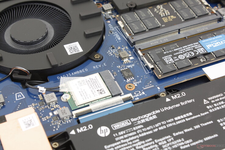 Löstagbar M.2 WLAN-modul