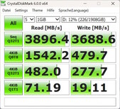 TB 4 jämför: Crystaldiskmark 6