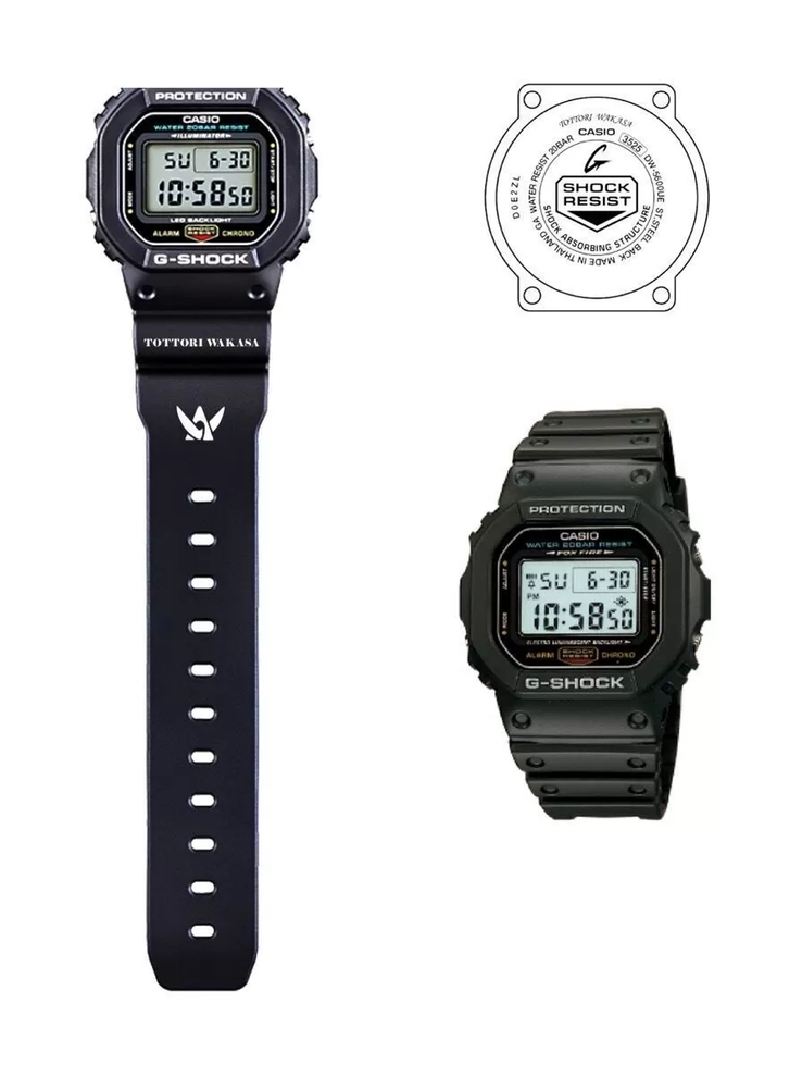Klockan Casio G-Shock x Wakasa Town DW-5600UE i begränsad upplaga. (Bildkälla: Casio)