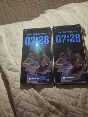 Galaxy S26 Ultra vs Galaxy S25 Ultra antireflekterande beläggning.