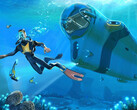 Subnautica presenterades för första gången år 2014. På bilden - omslagsbilden av Subnautica. (Bildkälla: Okända världar)