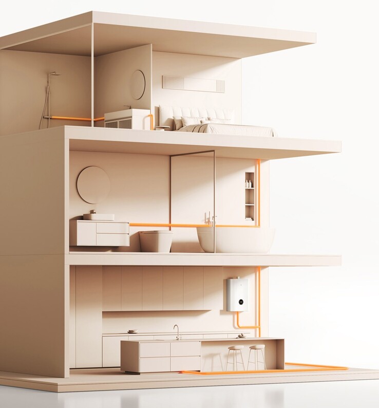 Xiaomi Mijia Smart Gas Varmvattenberedare 2 Konstant Temperatur Noll Kallt Vatten 16L upplaga. (Bildkälla: Xiaomi)