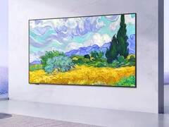 iFfalcon presenterar TV-serien Mural 4K UHD med AI-konstverk, 144 Hz VA-panel, AMD FreeSync Premium, HDR 10+ och Google TV. En av TV-apparaterna på bilden. (Bildkälla: iFfаlcon)