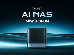 Minisforums N5 Pro, på bilden, ser exakt likadan ut som den billigare N5. (Bildkälla: Minisforum - redigerad)