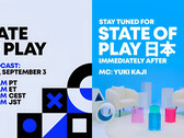 En banner som annonserar Sonys State of Play-evenemang