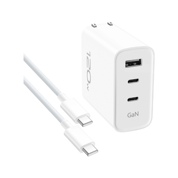 Vivo 120W laddningssats med flera portar 1 m. (Bildkälla: vivo)