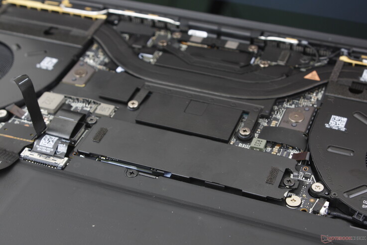 Inga sekundära M.2 SSD-alternativ