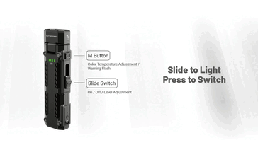 Funktioner för ficklampa. (Bildkälla: Nitecore)