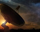 En illustrativ bild som visar ett teleskop riktat mot natthimlen. (Bildkälla: Shutterstock / paulista)