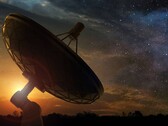 En illustrativ bild som visar ett teleskop riktat mot natthimlen. (Bildkälla: Shutterstock / paulista)