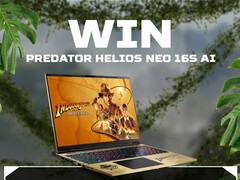 Acer Predator Helios Neo 16S AI Indiana Jones Edition. (Bildkälla: Acer)