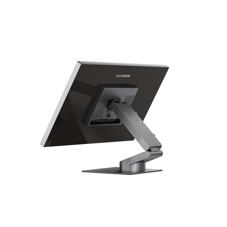 Aspekt 32 Touch med Aspekts vikbara stativ. (Bildkälla: Alogic)