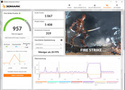 FireStrike (standardläge, batteridrift)