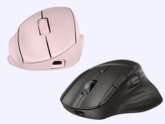 HP Tilt Ergonomic Mouse 720M och HP Ultra-Fast Scroll Wireless Mouse har superkondensatorer i stället för batterier. (Bildkälla: HP)
