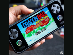 Lao Zhangs handhållna retrospel Yoo Y1 avbildad