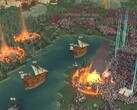 En bild som visar arméer och skepp i spelet Diplomacy is Not an Option, som för närvarande säljs på Steam.